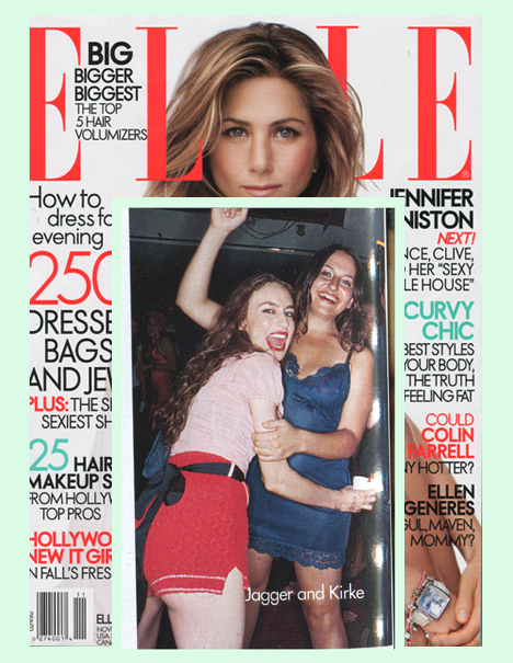 Lizzy Jagger in Elle